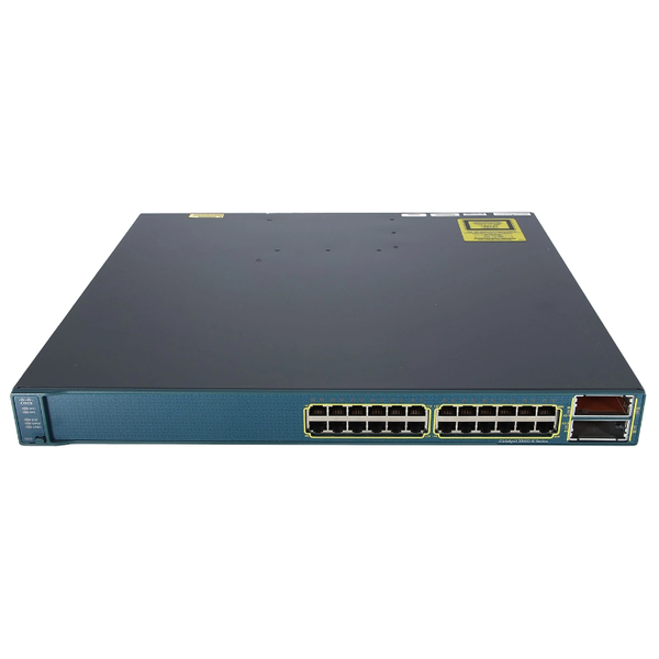WS-C3560E-24TDE-RF Cisco WS-C3560E-24TD 24-Port + 2-Port X2 L3 Switch