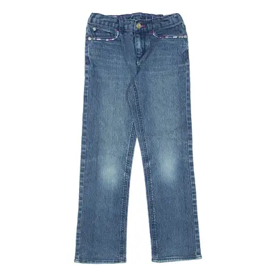 LEVI'S Jeans Blue Denim Slim Straight Stone Wash Girls W20 L20