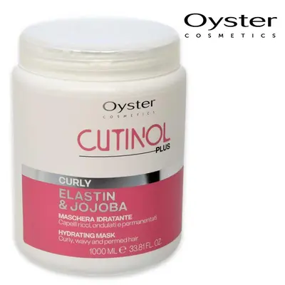 Maschera Per Capelli Ricci Oyster Cutinol Plus 1000 Ml.