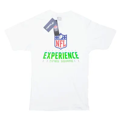 FANATICS NFL Times Square USA T-Shirt White Short Sleeve Mens S
