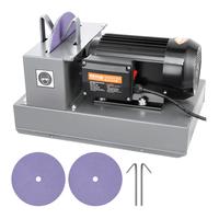 VEVOR Lawn Mower Blade Sharpener, 1HP 750W Lawnmower Blade Grinder with 9-inch Ceramic Grinding Wheel, Powerful Bench Mower S...