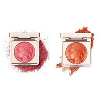 CDE Queen Embossed Blush, pink & orange blush long lasting blush,mq cosmetic blush for Girls & Women(6g/0.22oz) Blush  Cosmet...