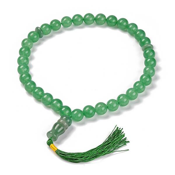 Natural Malaysia Jade Beads Stretch Bracelets
