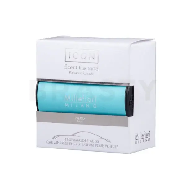 Millefiori Milano Icon Car Air Freshener, Classic Black