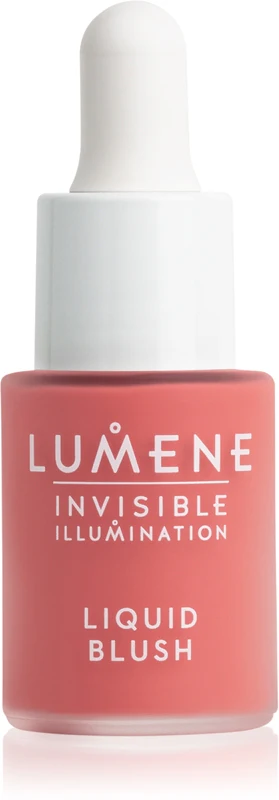 Lumene Invisible Illumination blush Bright color illuminating liquid Bloom 15 ml
