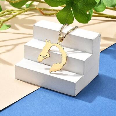304 Stainless Steel Pendant Necklaces for Women