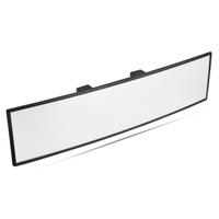 Universal 11.81 Inch Panoramic Convex Mirror, Car Interior Clip-on Wide Angle Mirror for Reducing Blind Spot, Suitable for Ca...
