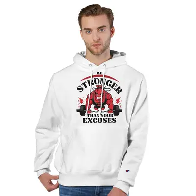 Fuel Your Grit - Gym Motivation Pullover by Champion