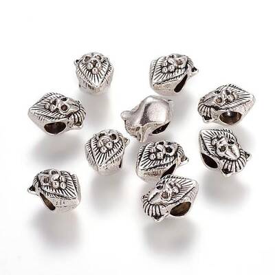 Alloy European Beads