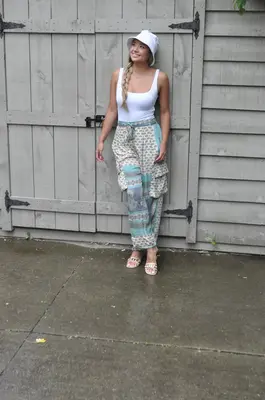 Roots Cargo Pant - Upcycled - Wholesale - | Size: S/M M/L L/XL (1 4 1) | Color: Mix of Summer and Fall Colours