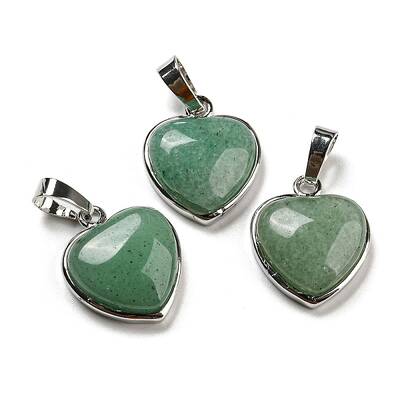 Natural Green Aventurine Pendants