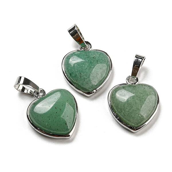 Natural Green Aventurine Pendants
