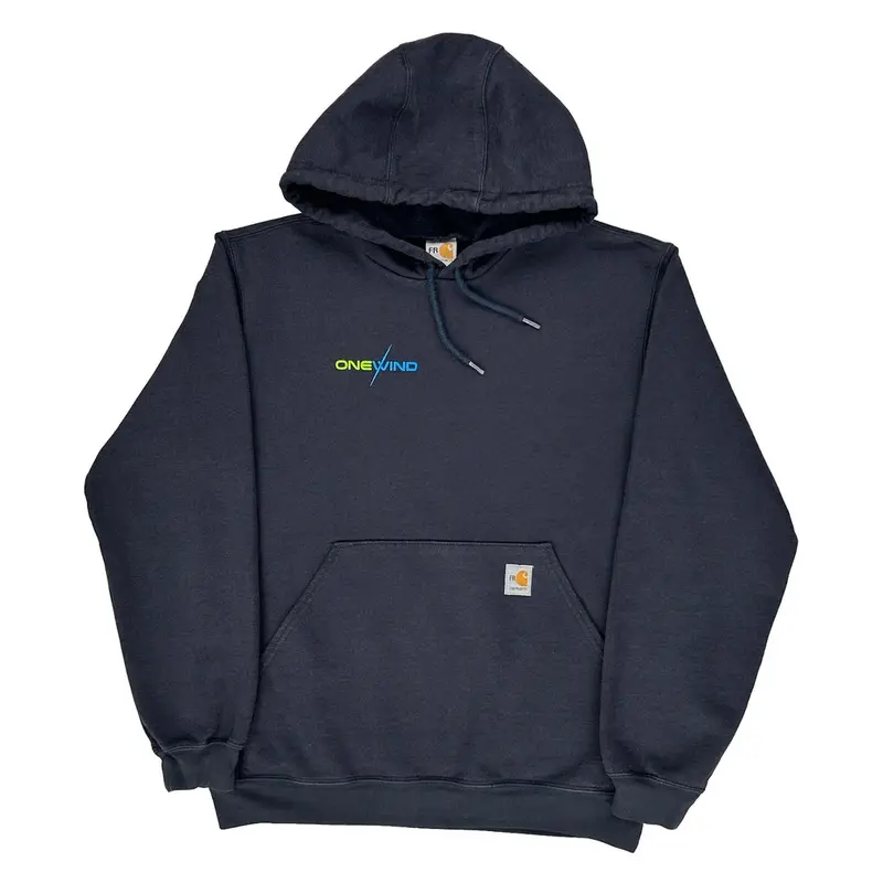 Onewind Carhartt Hoodie - Small Navy Cotton
