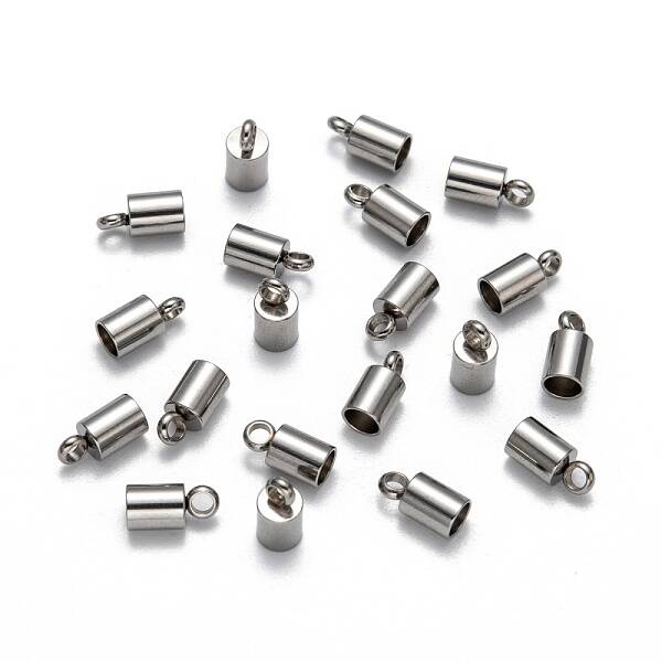 Tarnish Resistant 304 Stainless Steel Cord Ends
