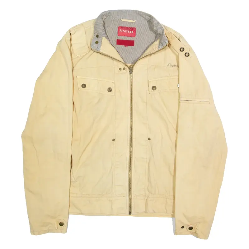 FIRETRAP Mens Jacket Beige L