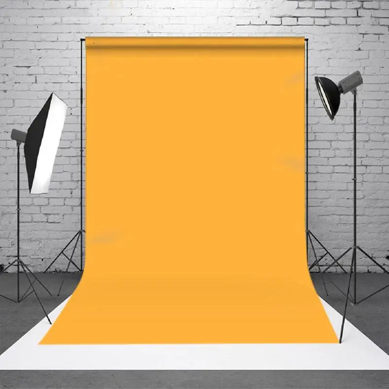 Orange Solid Color Portrait Photo Studio Backdrop - Aperturee
