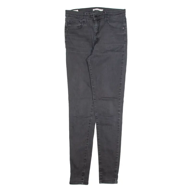 LEVI'S Mile High BIG E Womens Jeans Grey Slim Skinny W31 L32