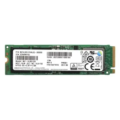 MZVLB512HAJQ-00000 Samsung PM981 512GB Triple-Level-Cell PCI Express NVMe 3.0 x4 M.2 Solid State Drive