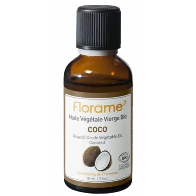 Florame Organic Coconut Vegetable Oil 50ml