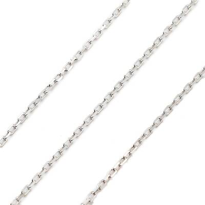925 Sterling Silver Paperclip Chains