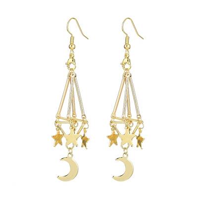 Alloy Macrame Pouch Dangle Earring for Stone Bead Holders