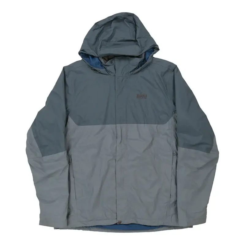 Rei Jacket - Large Grey Nylon