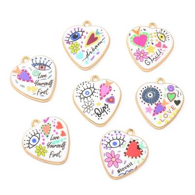 Printed Alloy Pendants
