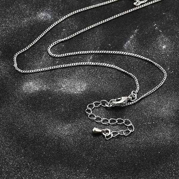 Long-Lasting Plated Brass Curb Chain Necklaces