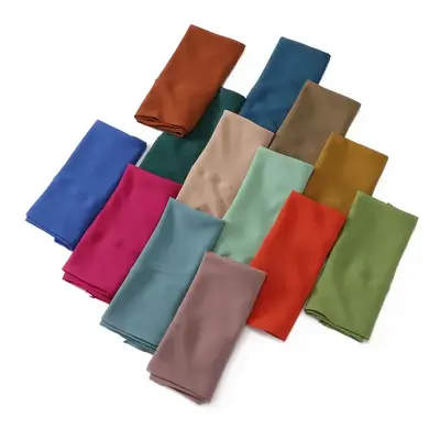 Small Triangle Chiffon Hijabs for Woman Chiffon Scarf Abaya Islam Turban Foulard Muslim Women Hijab Cap Khimar Hijabs 150x72c...