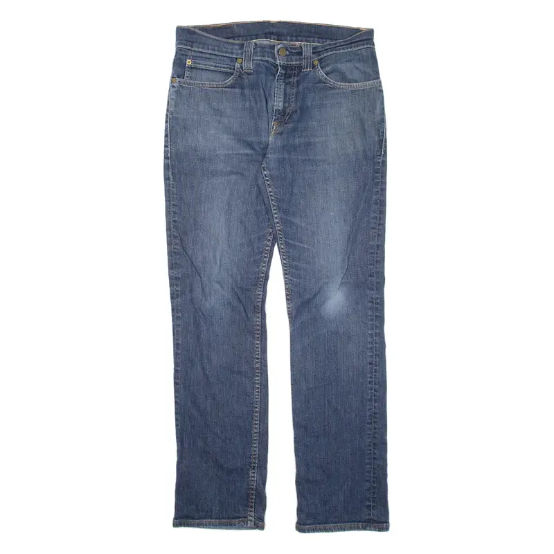 LEVI'S 511 Jeans Mens Blue Slim Straight W34 L32