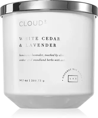 Dw Home Cloud 9 White Cedar & Lavender Scented Candle 400 G