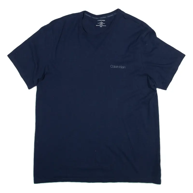 CALVIN KLEIN JEANS Mens T-Shirt Blue M