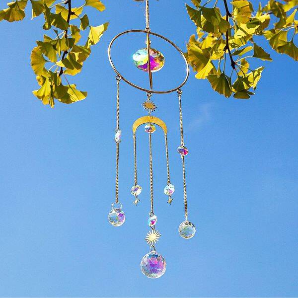 Glass Round Pendant Decorations