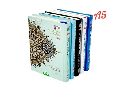 Maqdis Quran | The Noble Quran Word By Word Translation and Color Coded Tajweed (Al Quran Al Karim) Small Size A5 (English-Ar...