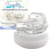 Tranquility PRO 2.0 Anti-Snoring Mouth Guard - Adjustable Mouthpiece - Night Mouth Guard & Sleeping Guard for Bruxism Stop Sn...