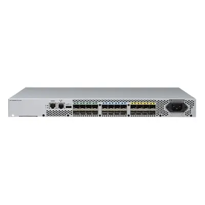 Q1H72A#ACE HP SN3600B 24 x Ports 32GB Fibre Channel SFP+ 32GBase-X Power Pack+ Managed 1U Rack-mountable Fibre Channel Switch