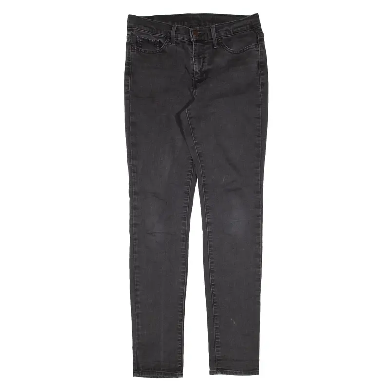 LEVI'S Jeans Black Denim Slim Skinny Womens W28 L29