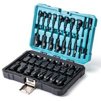 LIBRATON Magnetic Nut Driver Set,fathersdaygift,  35Counts Impact Driver Bit Set, Deep Nut Driver Set, Metric & SAE Nut Drive...
