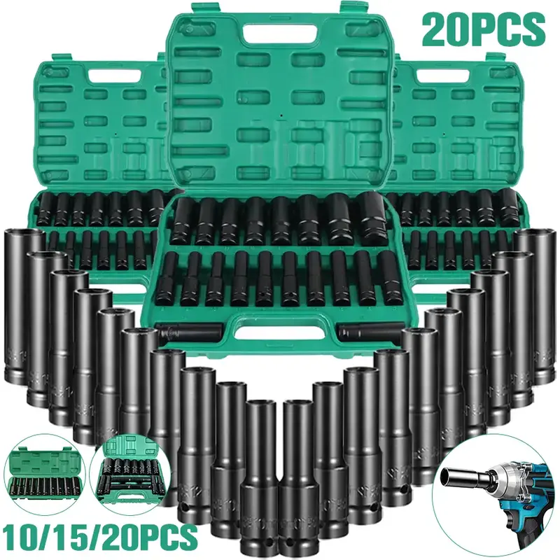 20-Piece Heavy-Duty 1/2\