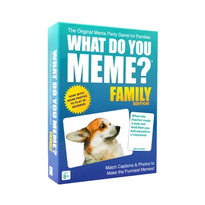 What Do You Meme? Family Edition – Hilarious Meme Card Game for Kids, Teens & Adults