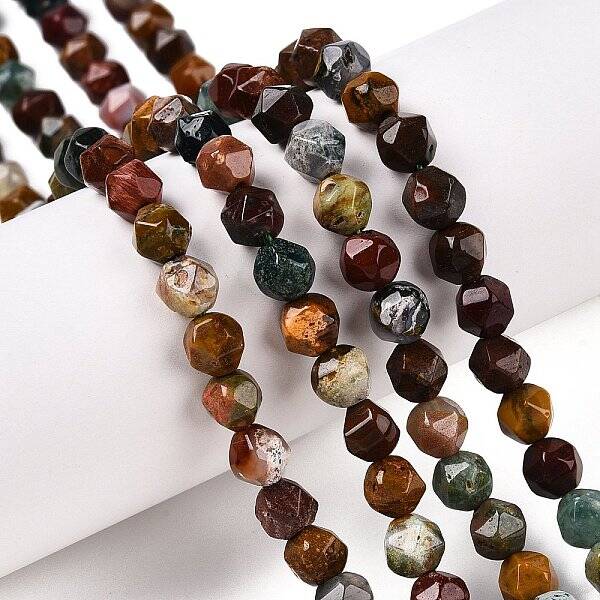 Natural Ocean Jasper Beads Strands