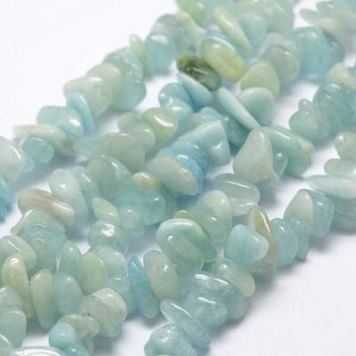 Natural Aquamarine Beads Strands