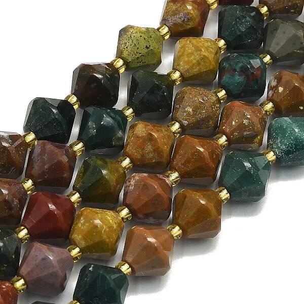 Natural Ocean Agate Beads Strand