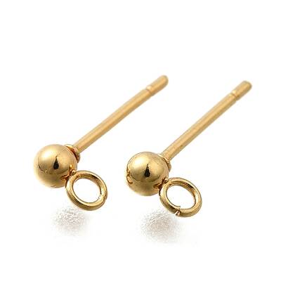 201 Stainless Steel Stud Earring Findings