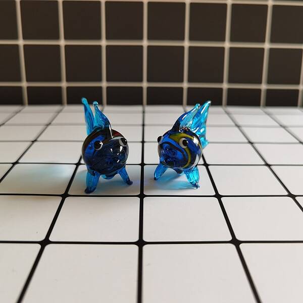 Miniature Fish Figurine Display Decorations