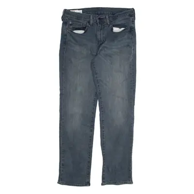 LEVI'S 514 Jeans Mens Blue Regular Straight W32 L30