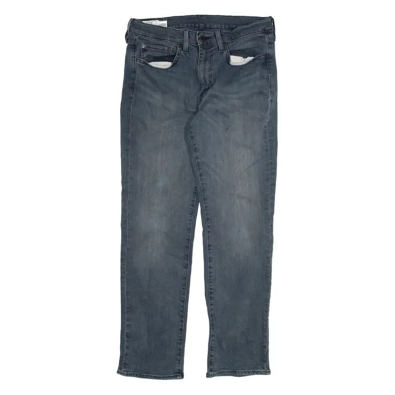 LEVI'S 514 Jeans Mens Blue Regular Straight W32 L30