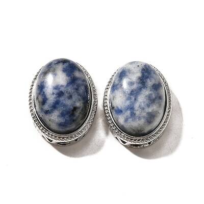 Natural Blue Spot Jasper Multi-Strand Links