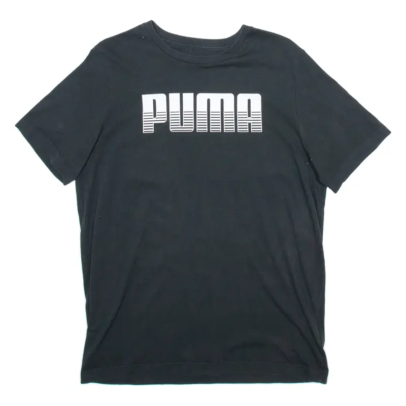 PUMA Mens T-Shirt Black M