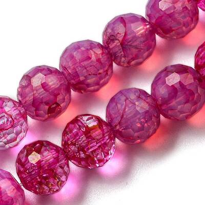 Baking Painted Glass Bead Strands